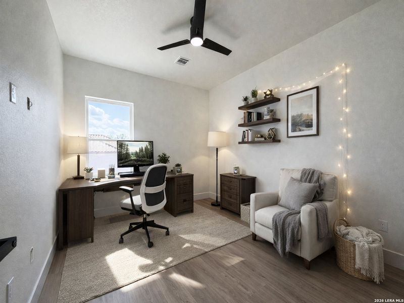 Furnished interior view inside a new home in , San Antonio (Image 7).