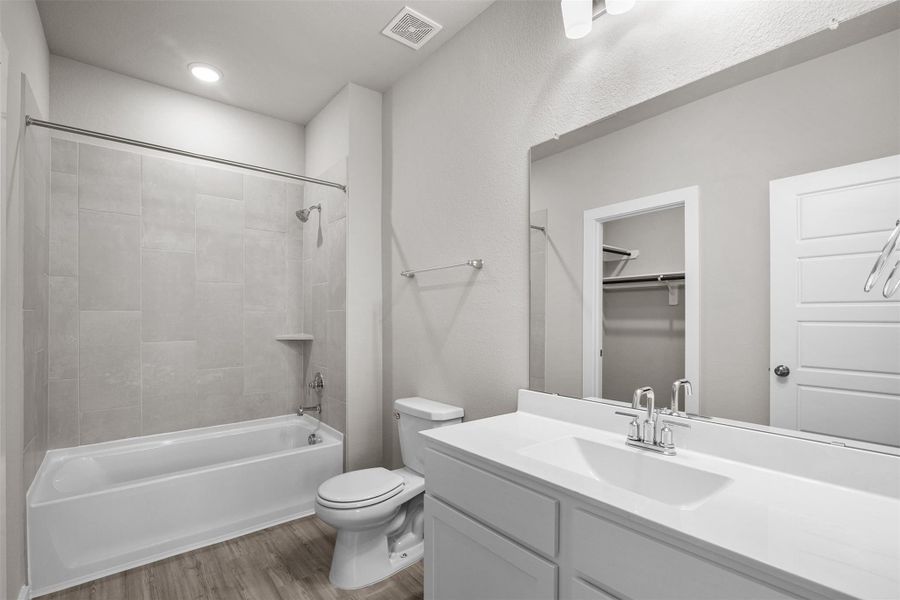 Furnished interior view inside a new home in Marvida, Cypress (Image 9). Furnished interior view inside a new home in Marvida, Cypress (Image 9).