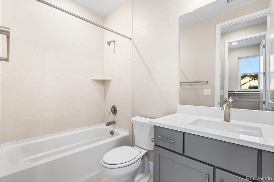 Furnished interior view inside a new home in Stargaze at Solstice, Littleton (Image 18).