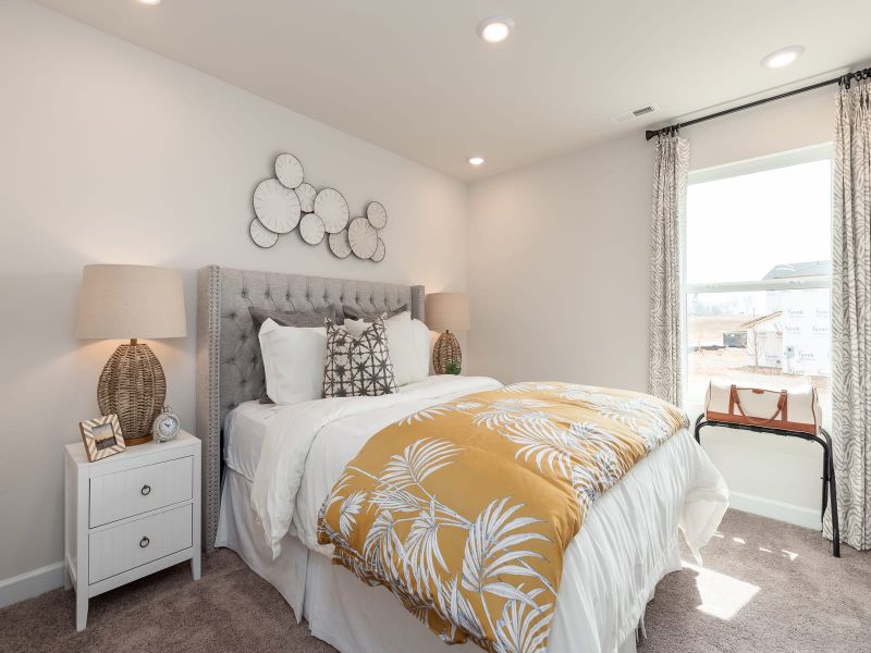 Furnished interior view inside a new home in Seattle Crossing, Shelby (Image 16).