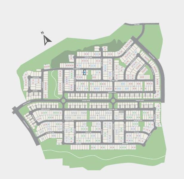 Easton Park Site Map