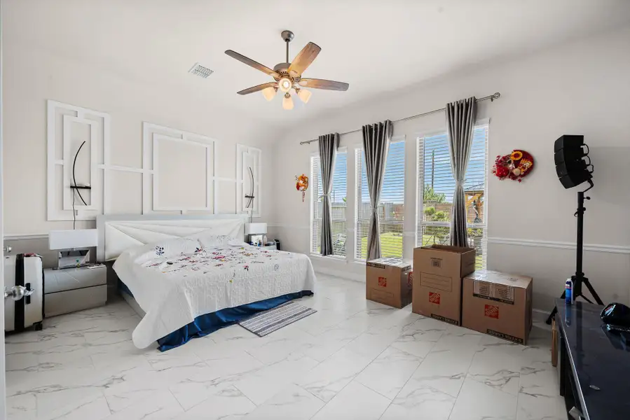 Furnished interior view inside a new home in Marvida, Cypress (Image 25).