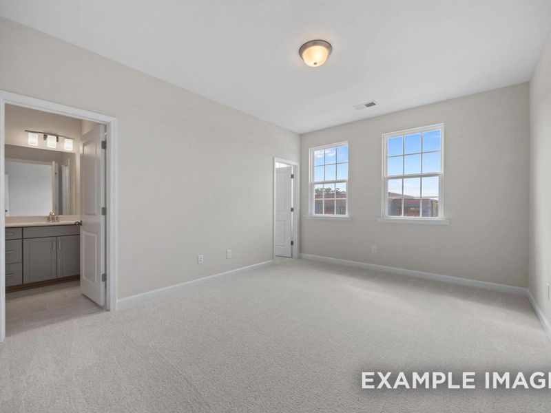 Spacious, unfurnished interior of a new home in Forestville Yard, Knightdale (Image 21).