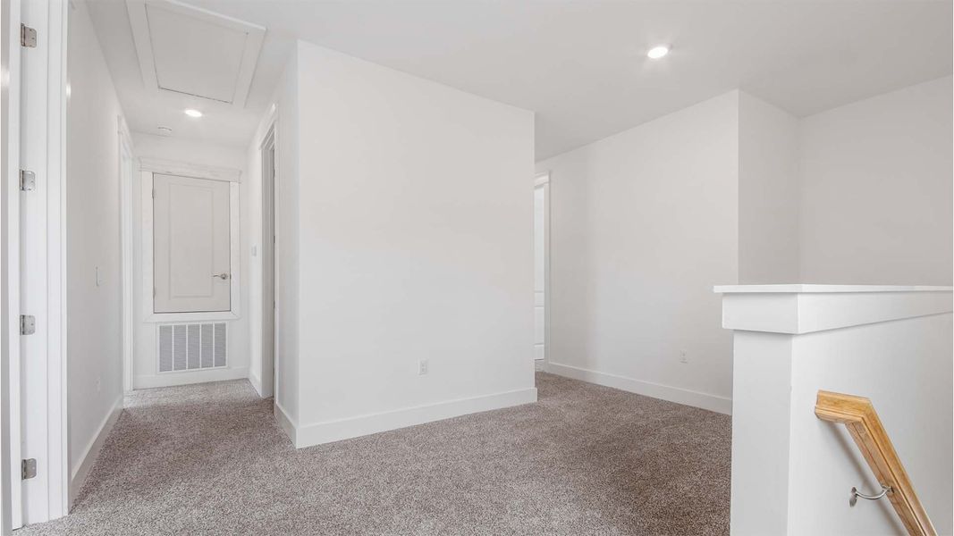 Spacious, unfurnished interior of a new home in Breakfast Point East Phase I, Panama City Beach (Image 25). Spacious, unfurnished interior of a new home in Breakfast Point East Phase I, Panama City Beach (Image 25).