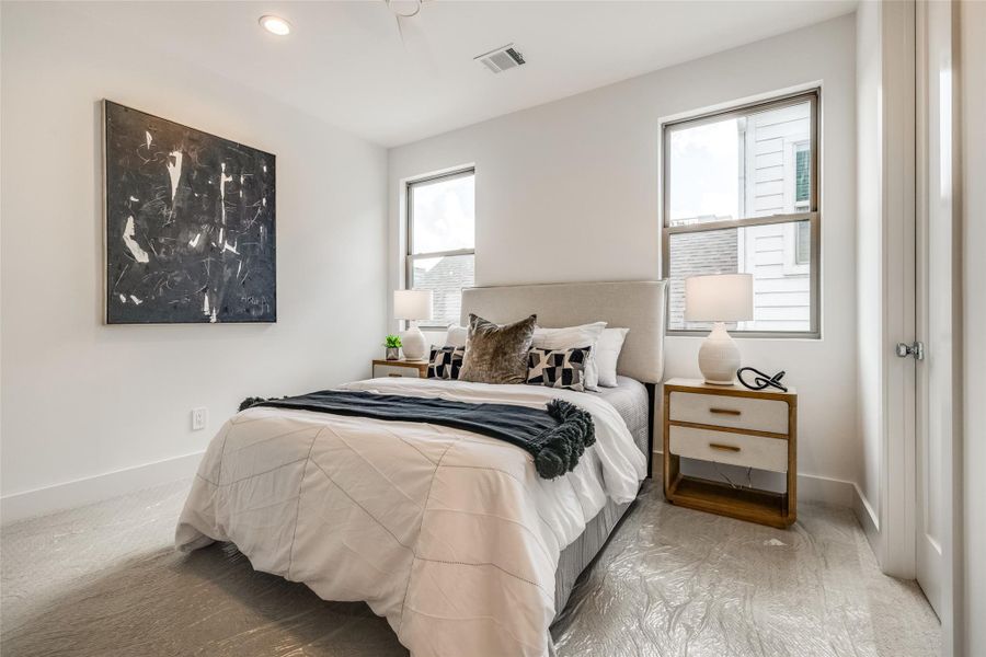Furnished interior view inside a new home in , Houston (Image 12). Furnished interior view inside a new home in , Houston (Image 12).