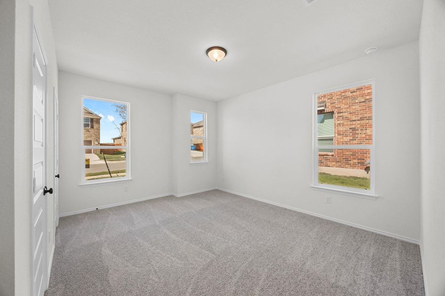 Spacious, unfurnished interior of a new home in Salerno - Classic Collection, Round Rock (Image 27).