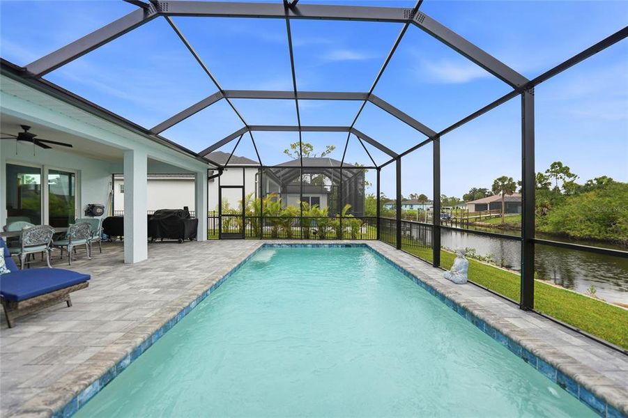Exterior details and patio area of a home in , Port Charlotte (Image 3). Exterior details and patio area of a home in , Port Charlotte (Image 3).