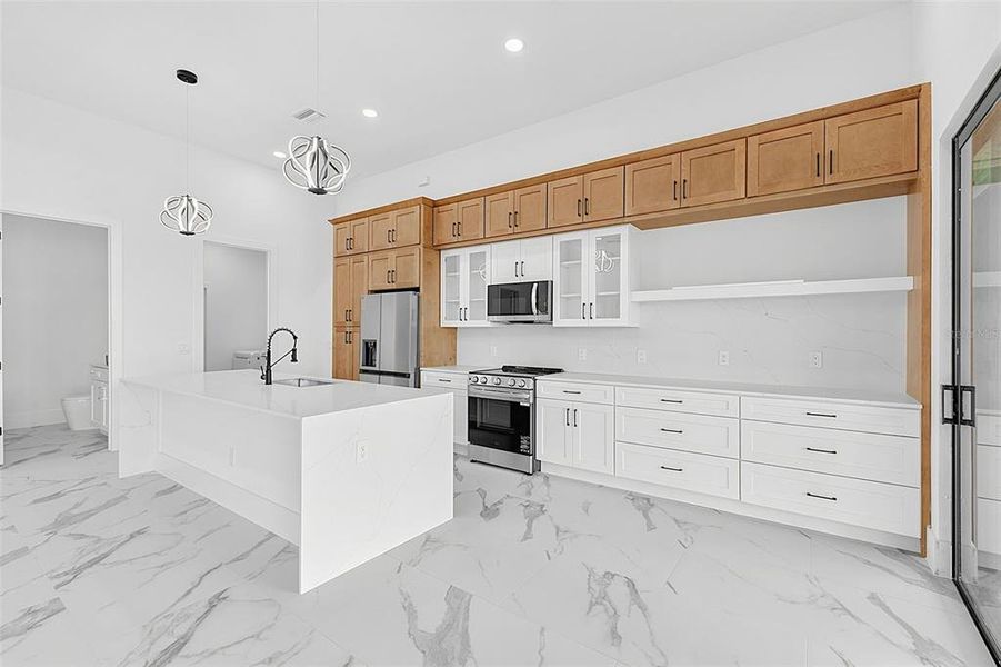 Furnished interior view inside a new home in , Port Charlotte (Image 44).