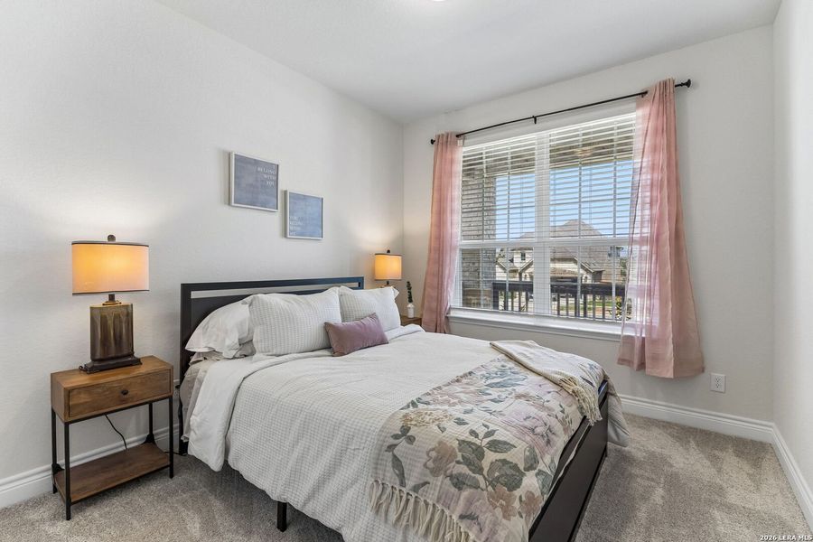 Furnished interior view inside a new home in Sendero at Veramendi, New Braunfels (Image 8).