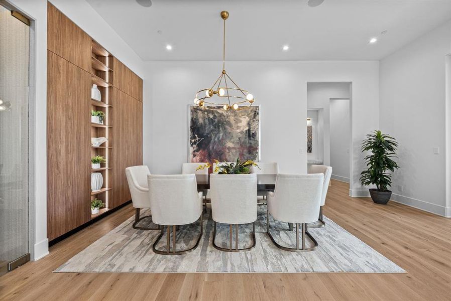 Furnished interior view inside a new home in , Southlake (Image 11).