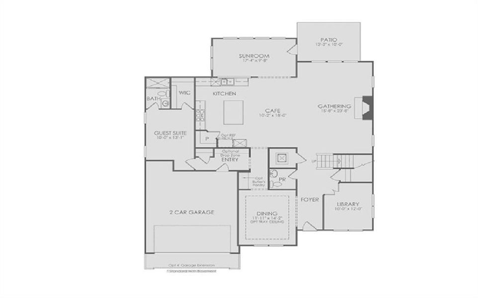 2D floor plan layout of this home in Silverwood, Cumming, GA (Image 3). 2D floor plan layout of this home in Silverwood, Cumming, GA (Image 3).