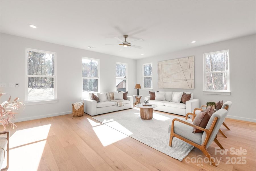 Furnished interior view inside a new home in , Lincolnton (Image 9).