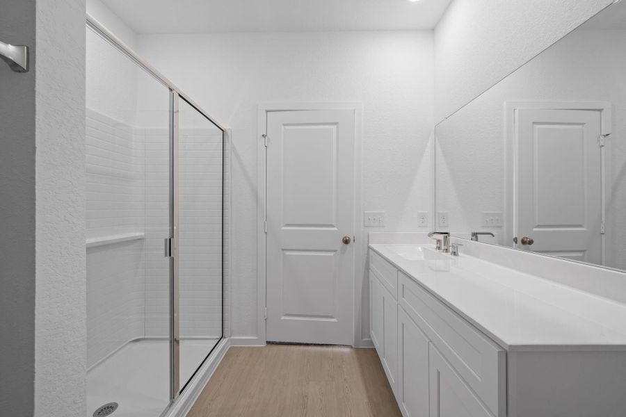 Furnished interior view inside a new home in Crosby Farms, Crosby (Image 4). Furnished interior view inside a new home in Crosby Farms, Crosby (Image 4).