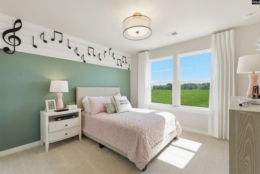 Furnished interior view inside a new home in Boykin Hills, Chapin (Image 35).