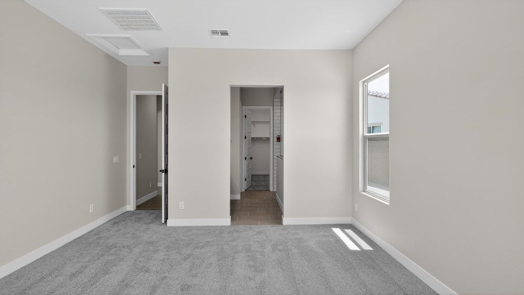 Spacious, unfurnished interior of a new home in Estrella, Goodyear (Image 11). Spacious, unfurnished interior of a new home in Estrella, Goodyear (Image 11).
