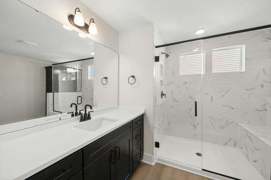 Furnished interior view inside a new home in Monterra, Kernersville (Image 16).