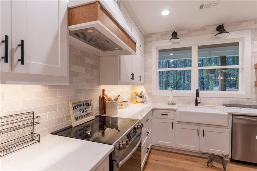 Furnished interior view inside a new home in , Shady Dale (Image 15).