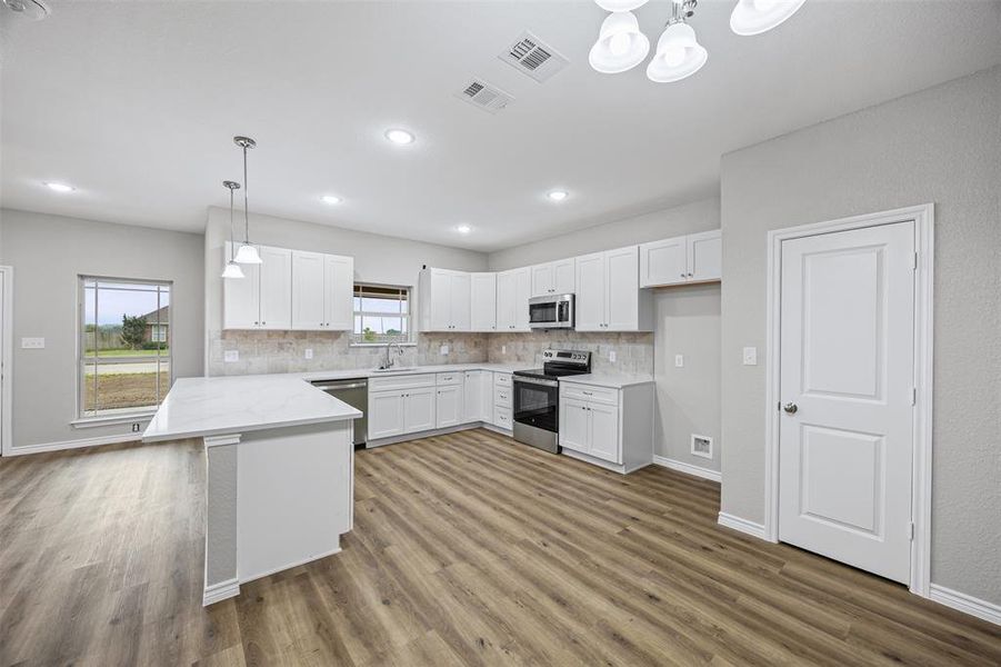 Furnished interior view inside a new home in , Whitney (Image 5).
