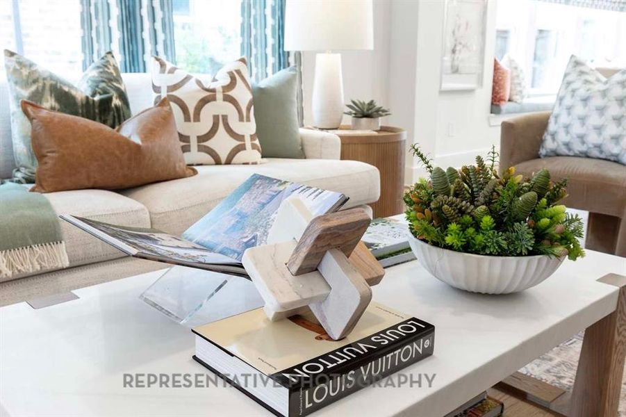 Furnished interior view inside a new home in Hillstead, Lavon (Image 10).