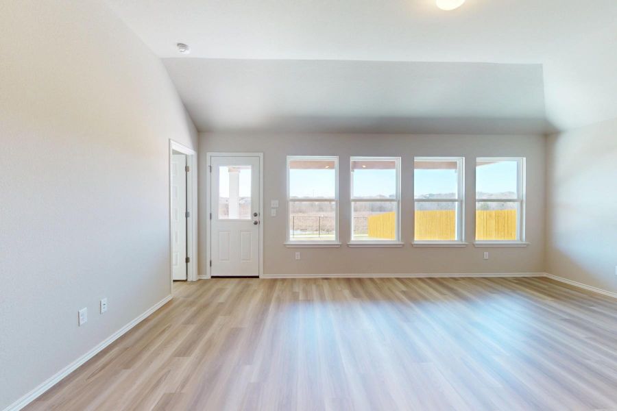 Spacious, unfurnished interior of a new home in Carillon, Manor (Image 19).
