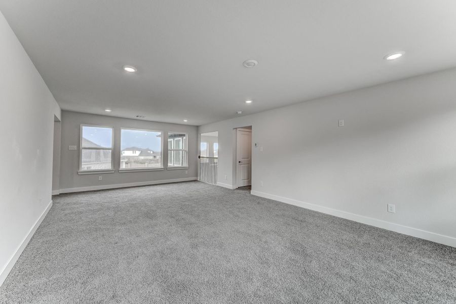 Spacious, unfurnished interior of a new home in , Cypress (Image 42).