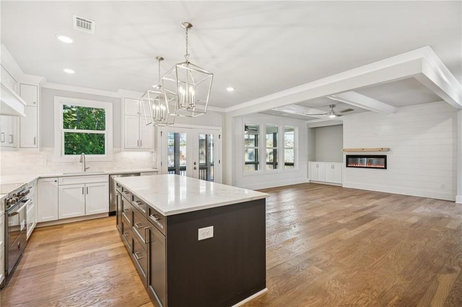 Furnished interior view inside a new home in , Roswell (Image 7). Furnished interior view inside a new home in , Roswell (Image 7).