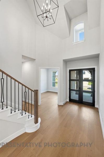 Spacious, unfurnished interior of a new home in Star Trail: 65ft. lots, Prosper (Image 24). Spacious, unfurnished interior of a new home in Star Trail: 65ft. lots, Prosper (Image 24).