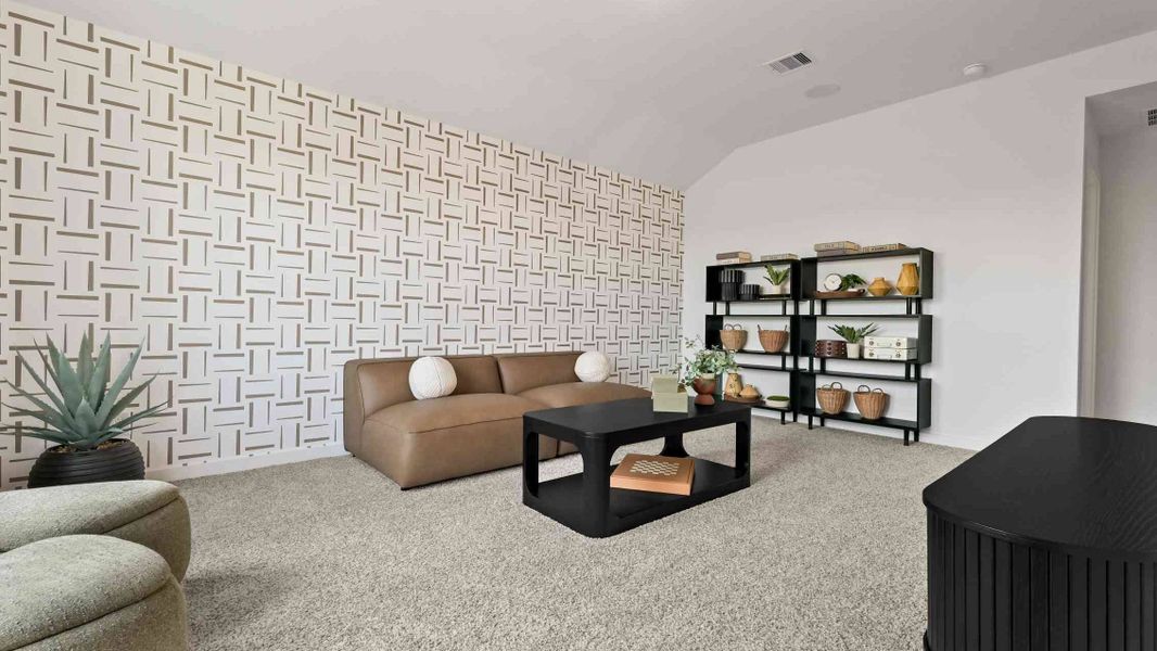 Furnished interior view inside a new home in Emberly, Beasley (Image 24).