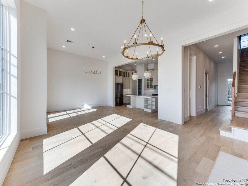 Furnished interior view inside a new home in , San Antonio (Image 10). Furnished interior view inside a new home in , San Antonio (Image 10).