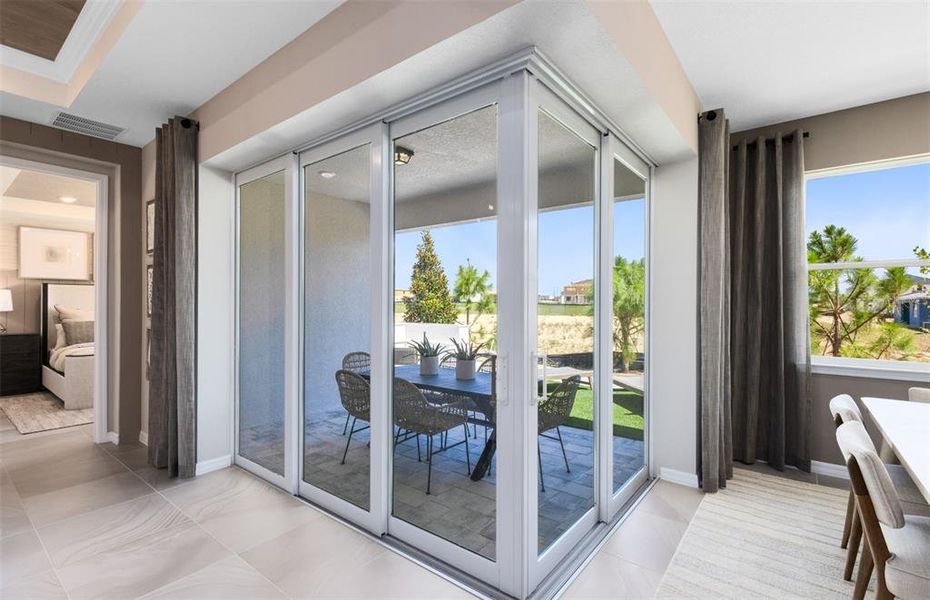 Exterior details and patio area of a home in Bridgewalk, St. Cloud (Image 20). Exterior details and patio area of a home in Bridgewalk, St. Cloud (Image 20).