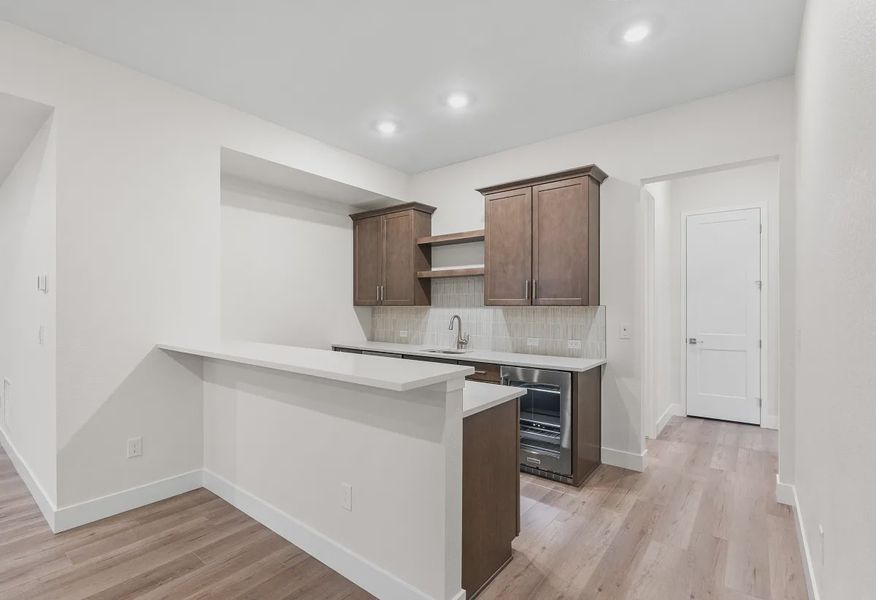 Homesite 51 Wet Bar at Finished Basement - 12 of 12