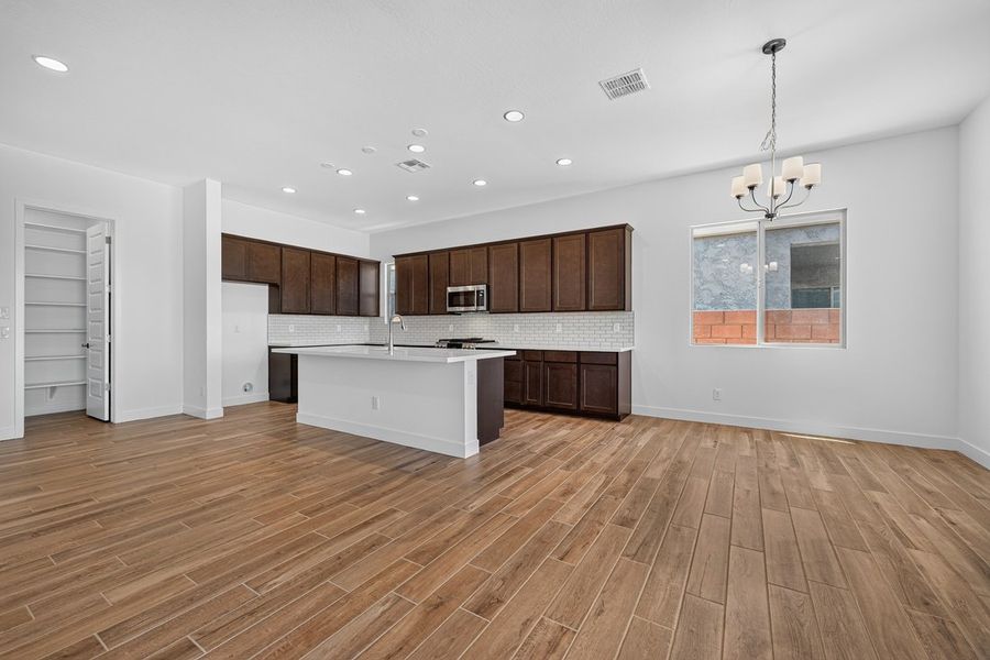 Furnished interior view inside a new home in Combs Ranch, San Tan Valley (Image 10).