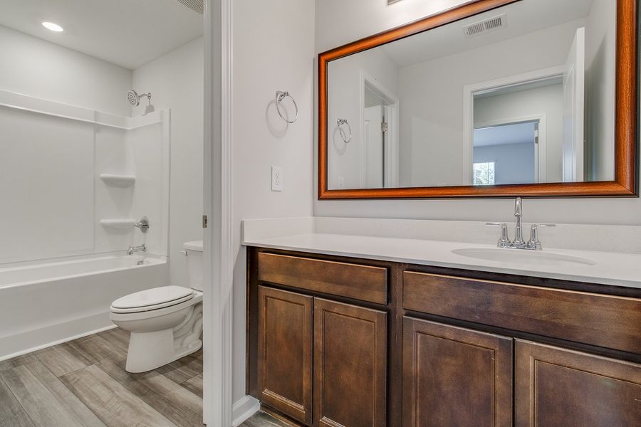 Furnished interior view inside a new home in The Falls, Blythewood (Image 13).