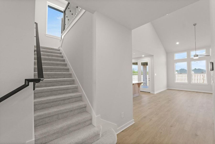 Spacious, unfurnished interior of a new home in COLTON: 50ft. lots, Montgomery (Image 21).