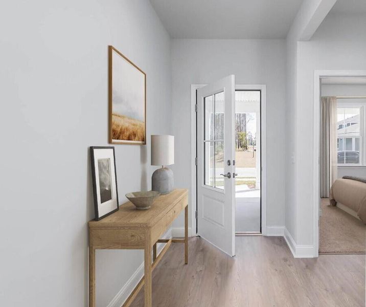 Furnished interior view inside a new home in Bradford Pointe, Summerville (Image 2).