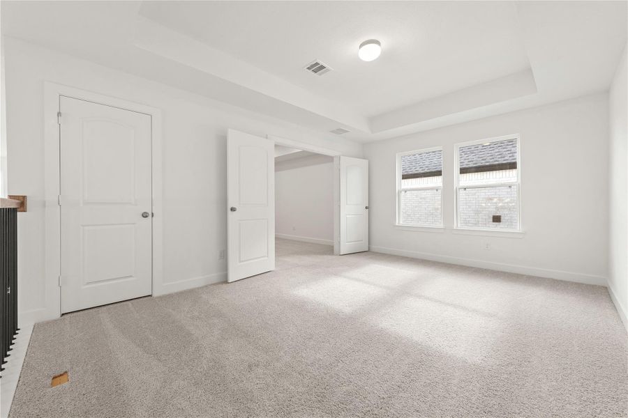 Spacious, unfurnished interior of a new home in ARTAVIA® - 60', Conroe (Image 17).