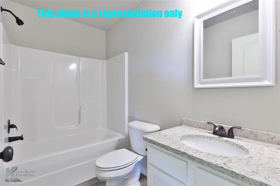 Furnished interior view inside a new home in , Abilene (Image 4).