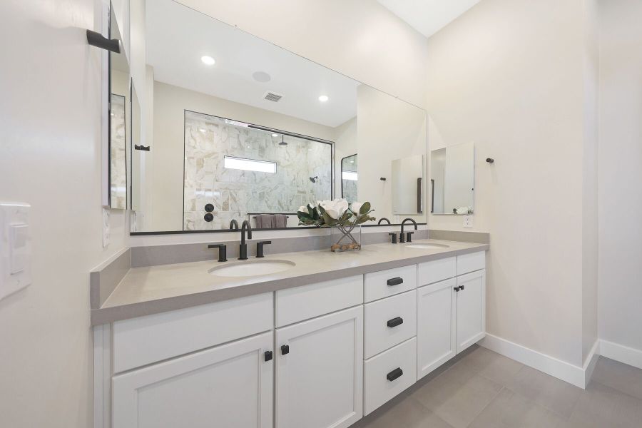 Representative furnished interior of a home built from the Garnet by Mattamy Homes in Landmarke, San Tan Valley (Image 32).