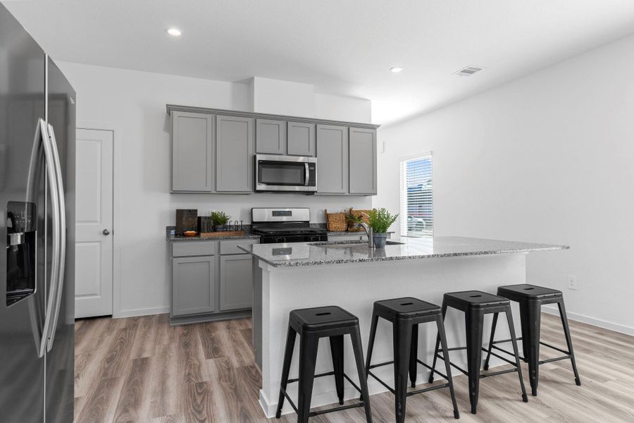 Furnished interior view inside a new home in Holly Ridge, Rosenberg (Image 8).