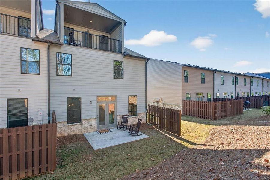 Exterior details and patio area of a home in , Lawrenceville (Image 30).