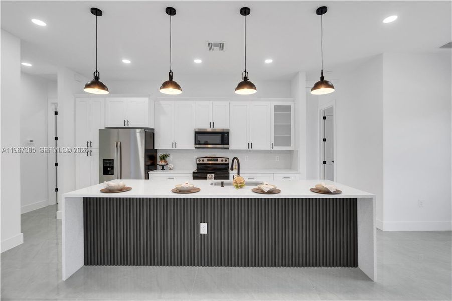 Furnished interior view inside a new home in , Lehigh Acres (Image 14).