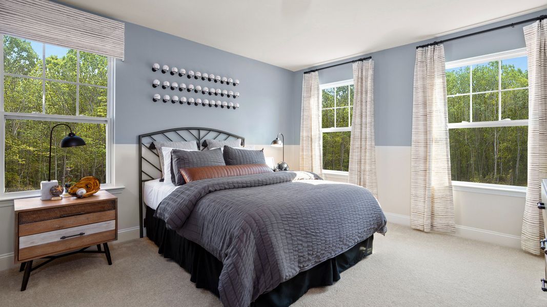 Representative furnished interior of a home built from the Jordan by DRB Homes in Blake Pond, Lillington (Image 18). Representative furnished interior of a home built from the Jordan by DRB Homes in Blake Pond, Lillington (Image 18).