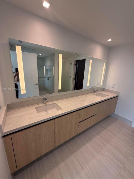Furnished interior view inside a new home in , North Miami (Image 9). Furnished interior view inside a new home in , North Miami (Image 9).