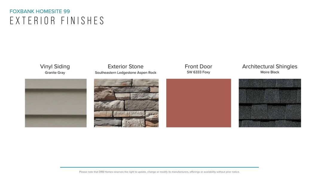 Sample of building materials used in homes in Foxbank, Gray Court (Image 21).