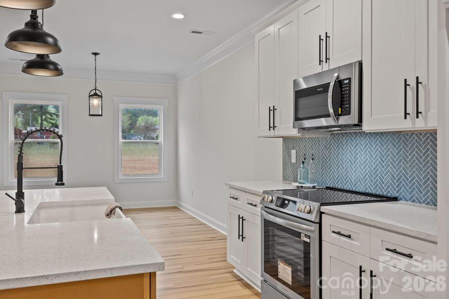 Furnished interior view inside a new home in , Salisbury (Image 18).