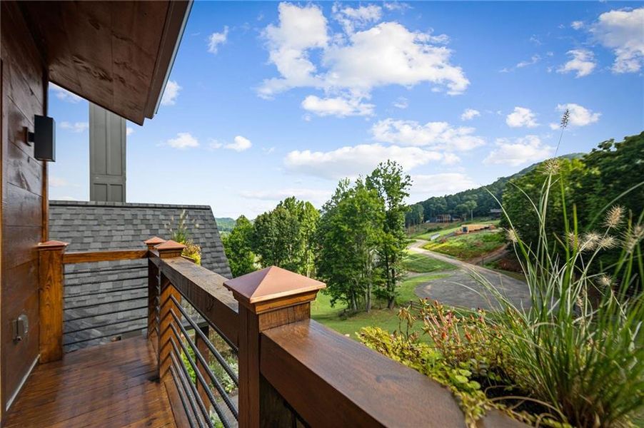 Exterior details and patio area of a home in , Morganton (Image 28).