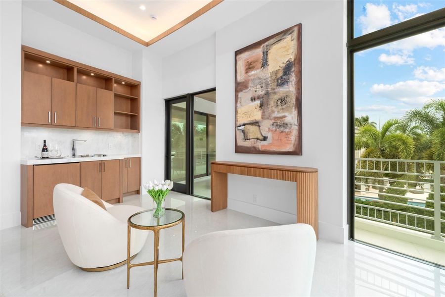Furnished interior view inside a new home in , Fort Lauderdale (Image 16).
