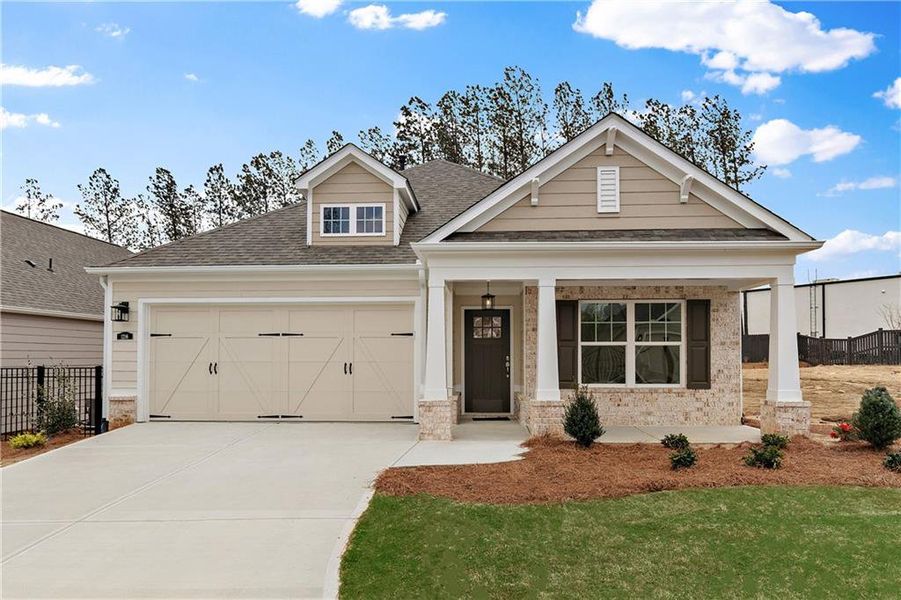 Front exterior of a home in the Madeira community, located in Acworth, GA (Image 11).