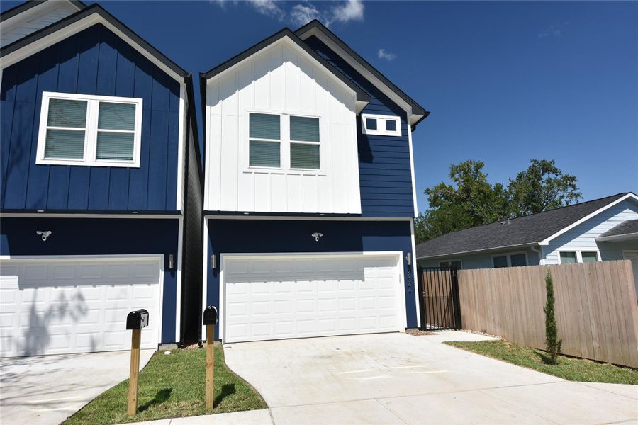 Front exterior of a new home in , Houston, TX, highlighting curb appeal (Image 2). Front exterior of a new home in , Houston, TX, highlighting curb appeal (Image 2).