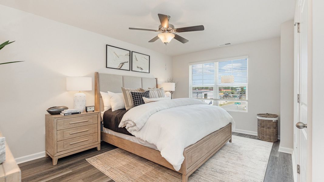 Furnished interior view inside a new home in The Cove at Glenns Bay, Surfside Beach (Image 6). Furnished interior view inside a new home in The Cove at Glenns Bay, Surfside Beach (Image 6).